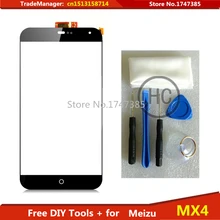 Free DIY Tools Original Touch Screen For Meizu MX3 M055 MX065 Glass sensor for Meizu mx3