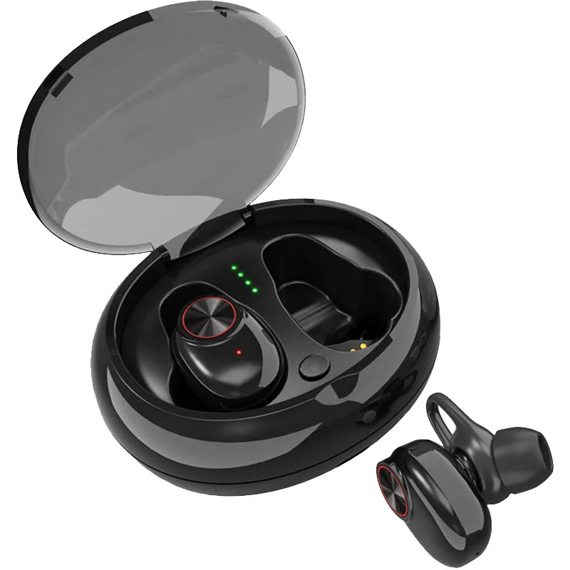 Goedkoop TWS True Draadloze Stereo Oortelefoon Bluetooth V5.0 Oordopjes Sport Oortelefoon Hi Fi Stereo Geluid TWS Binaural Gesprekken Voor iPhone