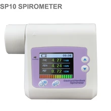 Продвижение для короткого времени CONTEC SP10 цифровой объем легких устройство спирометр
