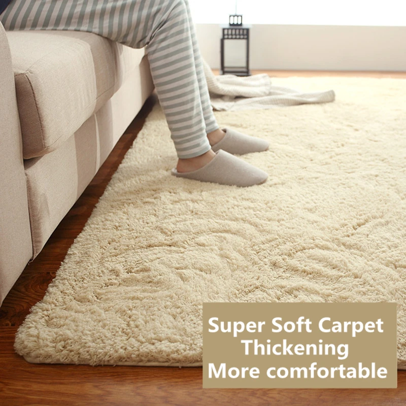 Супер мягкий утолщенный кашемировый коврик для пола, ковры для гостиной, спальни, журнальный столик, коврики для маленьких детей, игровой коврик