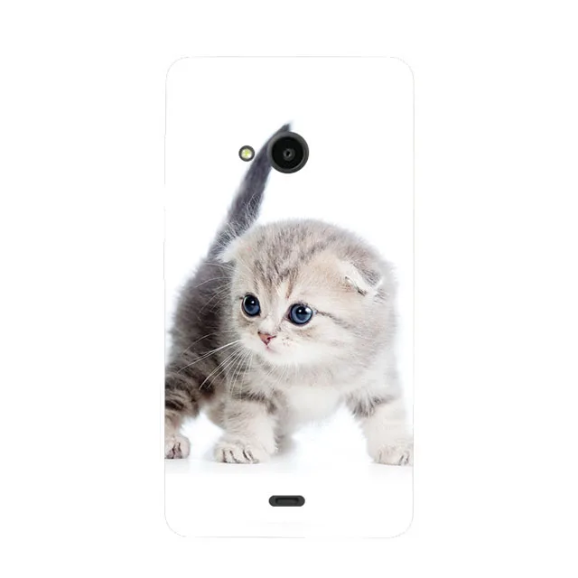 Для Nokia lumia 540 задняя крышка для Lumia чехол Microsoft 5 0 дюйма Мягкий силикон