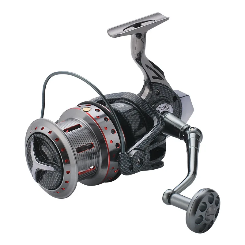 

DH10000 fishing reel Full metal fishing Spinning wheel 15BB Seawater prevention distant wheel Brake force 25KG