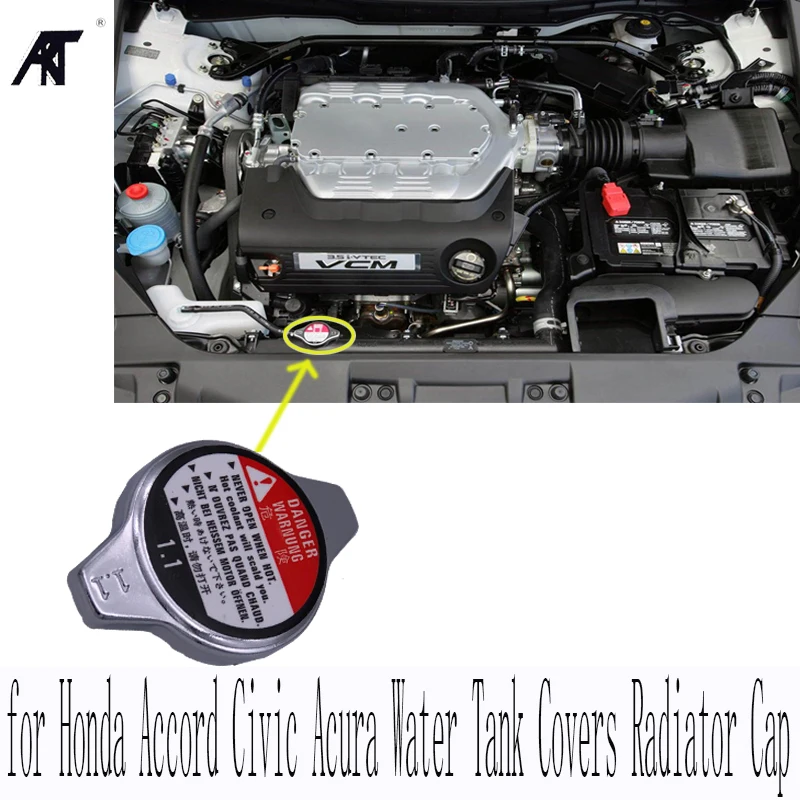 

Water Tank Covers Radiator Cap 1.1 Lid For HONDA ACCORD CIVIC For Acura CL 19045PAAA01 KH-C31 19045-PM3-004 19045-PAA-A01