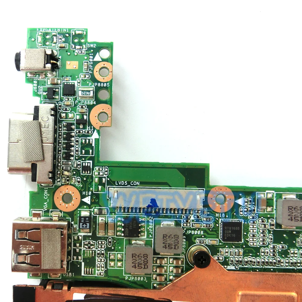 1025C материнская плата rev 1 2G с процессором Atom N2600 для ноутбука ASUS тест материнской