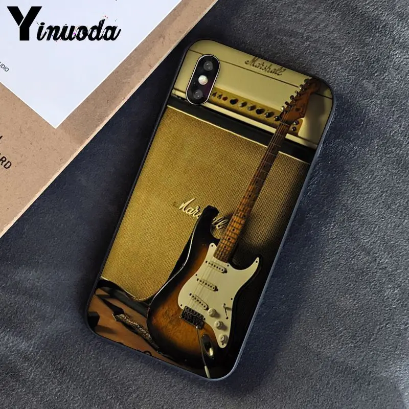 Yinuoda гитара amp marshall Новинка чехол для телефона Fundas чехол для iPhone 8 7 6 6S 6Plus 5 5S SE XR X XS MAX Coque Shell