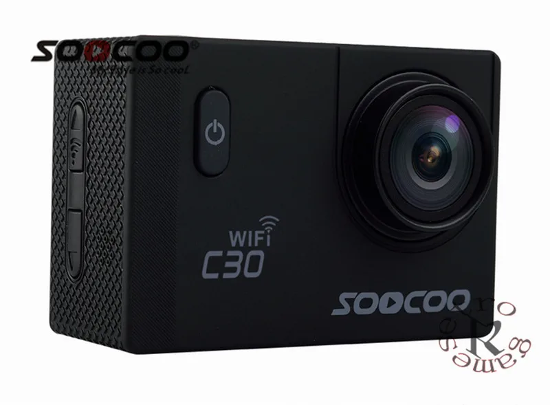 Soocoo c30/c30r действие Камера 4 К гироскопа Wi-Fi регулируемый угол обзора 170 градусов 2,0 ЖК-дисплей NTK96660 IMX078 Водонепроницаемая камера 30 м