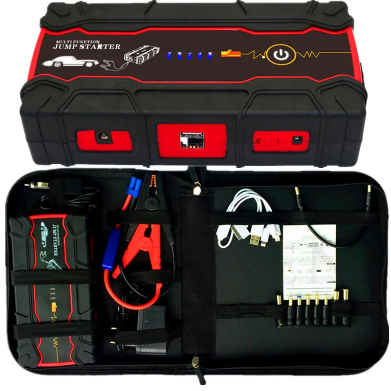 

18000mAh Portable Starting Device Car Jump Starter Power Bank 12V Starter Car Charger for Car Battery Booster Buster