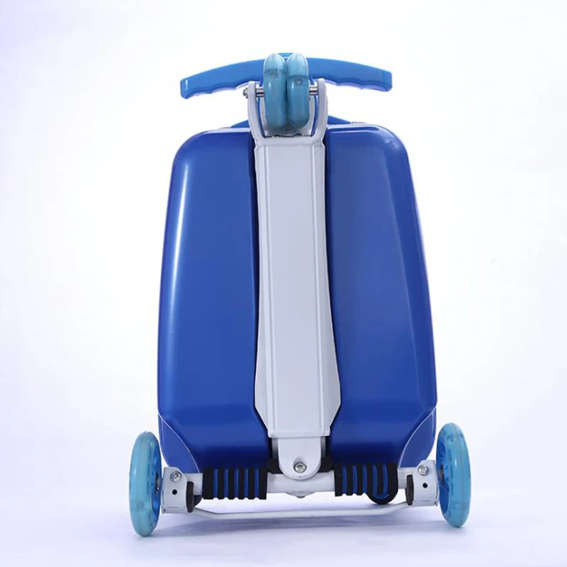 Travel tale 1" Детский самокат чемодан на колесиках для отдыха чемодан на колёсиках скейтборд чемодан для детей