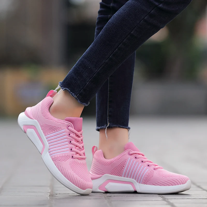 Tenis feminino 2019 Новое поступление высокие теннисные туфли женские дышащие спортивные туфли женские устойчивые кроссовки спортивная обувь