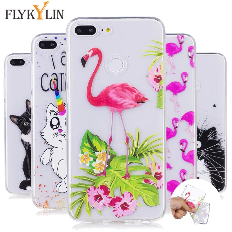 

FLYKYLIN Soft TPU case on sFor Fundas Huawei honor 9 lite Case For Huawei honor 9 case Clear Silicone cover Mobile Phone Cases