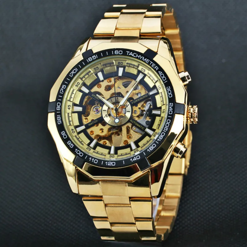 Forsining watch gold Clearance