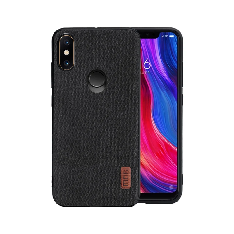 Чехол для xiaomi redmi note 6 pro чехол MOFI global тканевый с мягким краем и полным покрытием