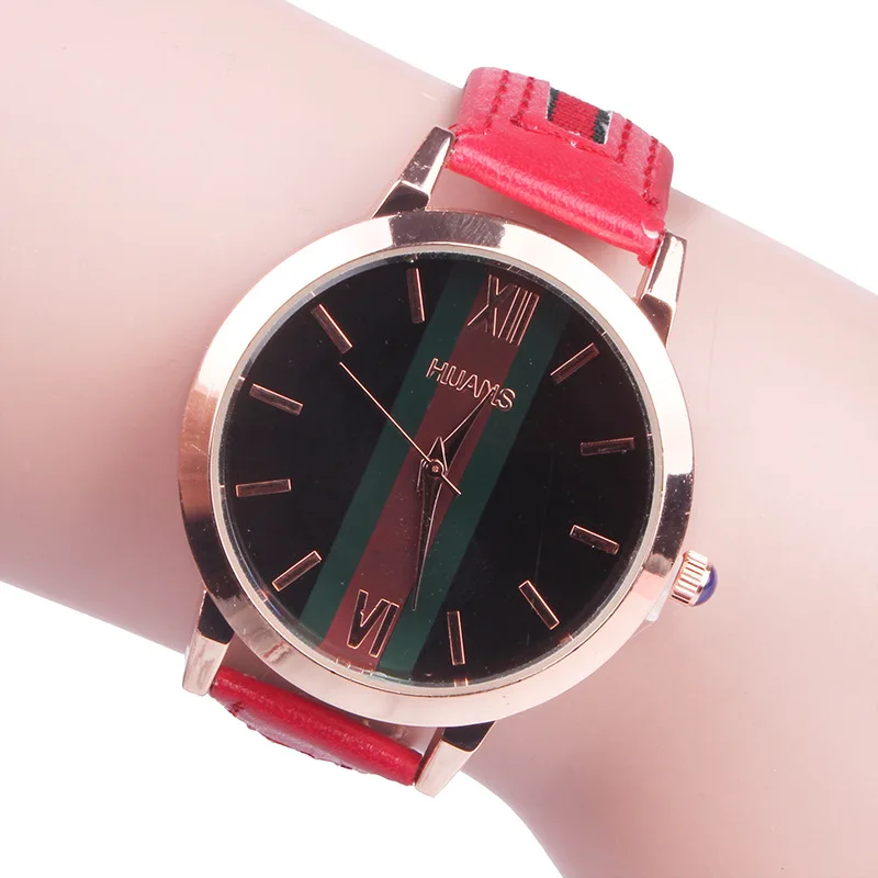 Zhoudongyu Celebrity Style Watch Canvas Watch Strap Square Watch Students COUPLE'S Watch Korean-style Simple Shaking Voice Netwo