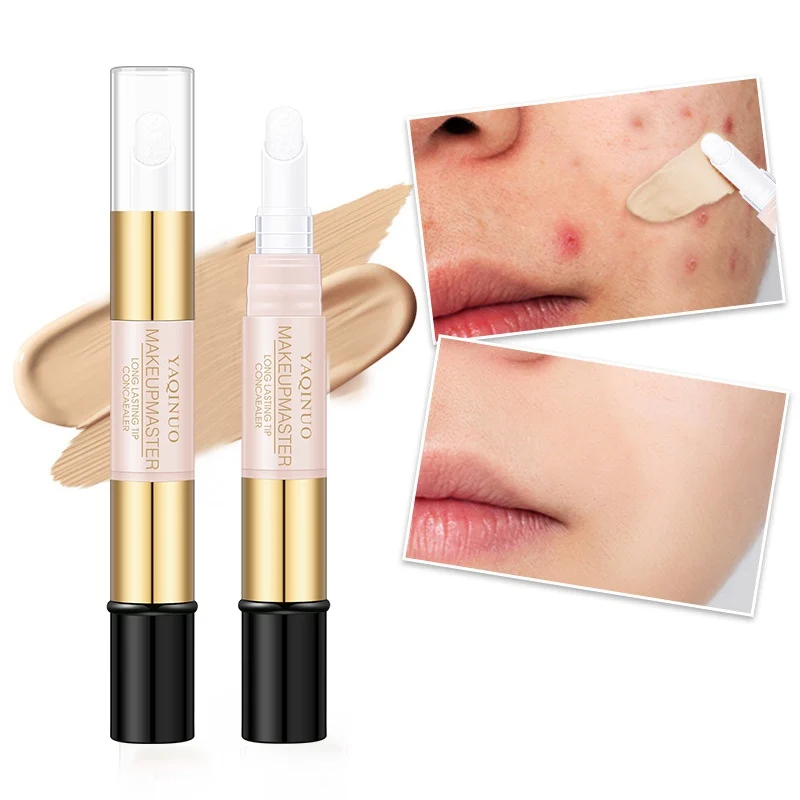 

Concealer Face Makeup Base Pen Waterproof Full Coverage Repairing Stick Brighten Nude Makeup Concealer Easy to use Beauty