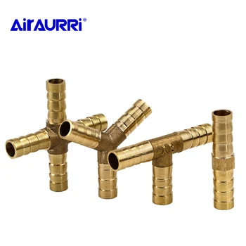 

Brass Splicer Pipe Fitting E Y Shape 3 Way Hose Barb 4mm 12mm 6mm 8mm 10mm 16mm Copper Barbed Connector Joint Coupler Adapter