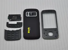 Black Color New Full Complete Mobile Phone Housing Cover Case For Nokia N86 + Keypads + Buttons free shipping