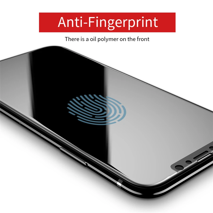  3D Gehärtetem Glas für iPhone XS 2018 Screen Protector für iPhone X XR XS 8 7 Plus Film Glas für iP