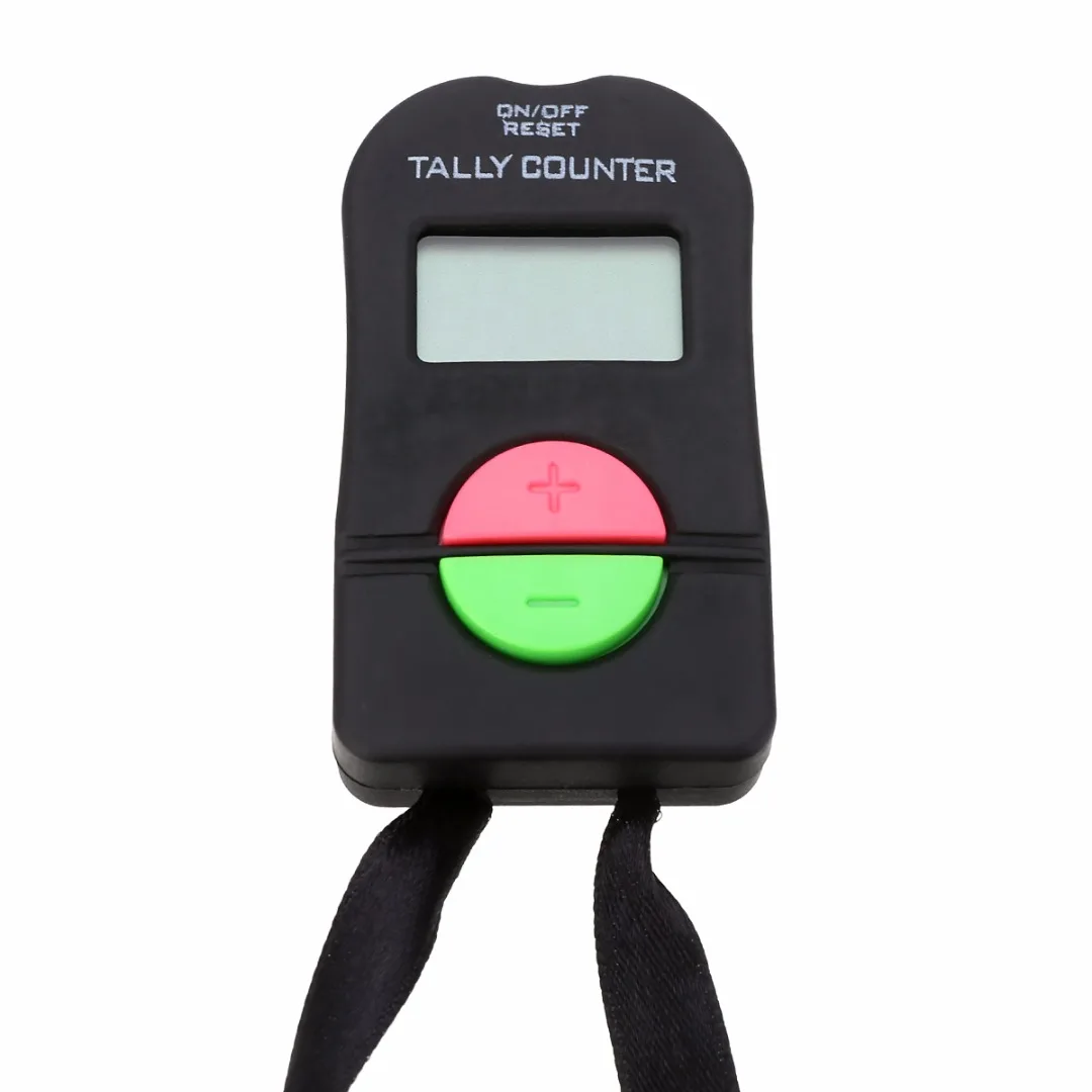 Мини Портативный электронный цифровой счетчик Tally ручной кликер для рассчитать Спорт Гольф тренажерный зал безопасности бег
