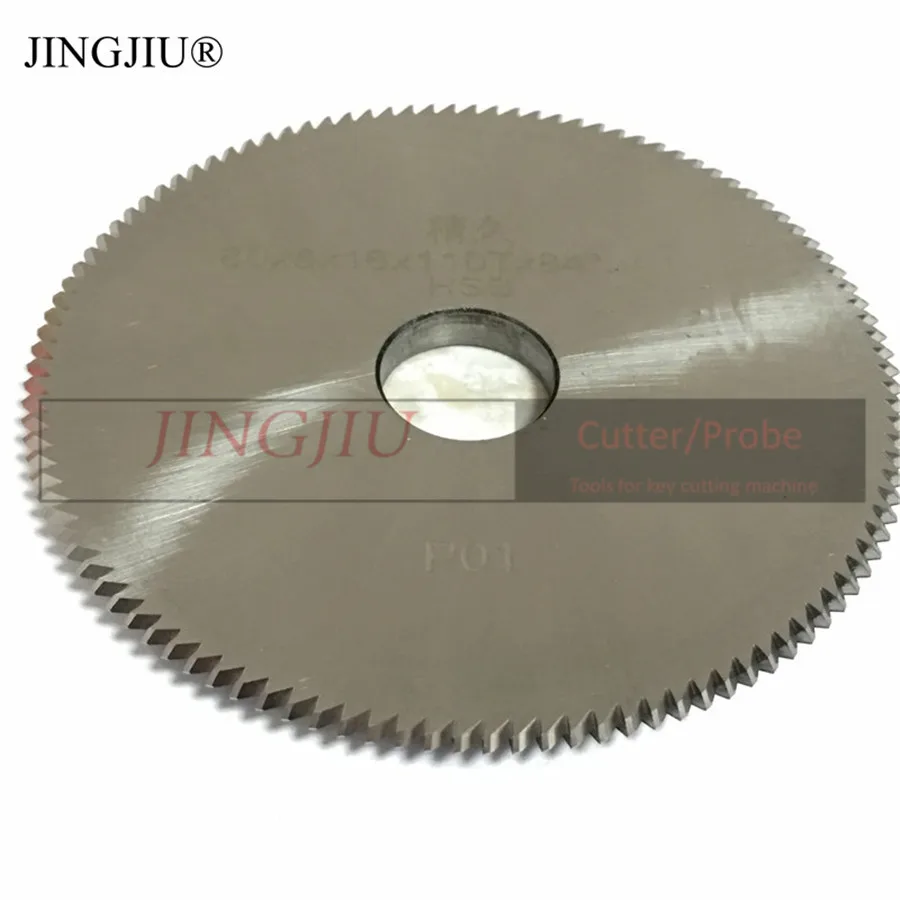

Milling Cutter P01(80X5X16) in HSS for Silca BRAVO/BRAVO EUROPA/CEA Natty/York kEY Machines (80mmx5.0mmx16mm) -2pcs