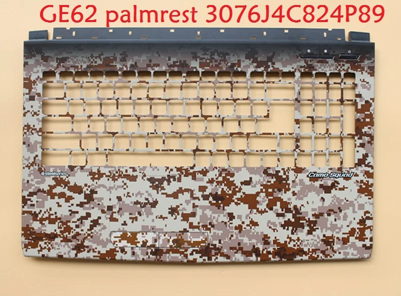 Упор для рук MSI GE62 GE62VR 7RE 7RF камуфляжной расцветки, с принтами "Отряд 3076J3A713P89 3076J4C824P89 E2P-6J4C824-P89 верхний регистр GS83 GS83VR чехол для задней части корпуса