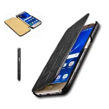 For Samsung Galaxy S7 Case Luxury Protective Case for Samsung Galaxy S7 Edge Genuine Leather Flip Cover for Samsung S7 Edge Capa