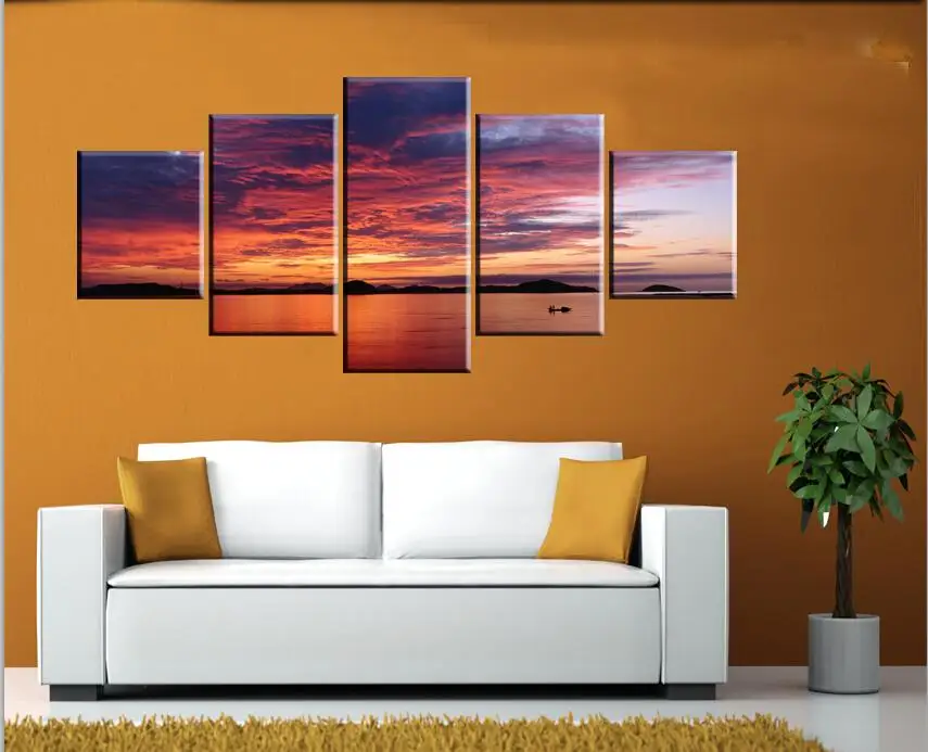 5 piecesl Painting Home Decorative Art Picture Canvas Prints Unframed