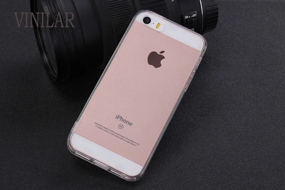 Ultra Thin TPU Origina phone bag case for iphone 5s Transparent Case for iPhone 5s se 5 Crystal transparent Silicon Back Cover iphone 6s plus phone case