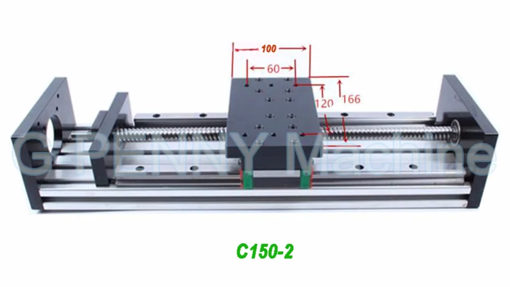 CNC Z Axis Slide table HG20 линейная направляющая скользящая Таблица с шариковым винтом 1605 или 1610 движущаяся Таблица для оси X оси Y motion