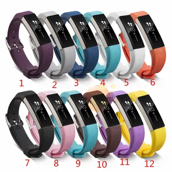 

200pcs New Fashion Small large Replacement Wrist Band Silicon Strap Clasp For Fitbit Alta Watch High Quality