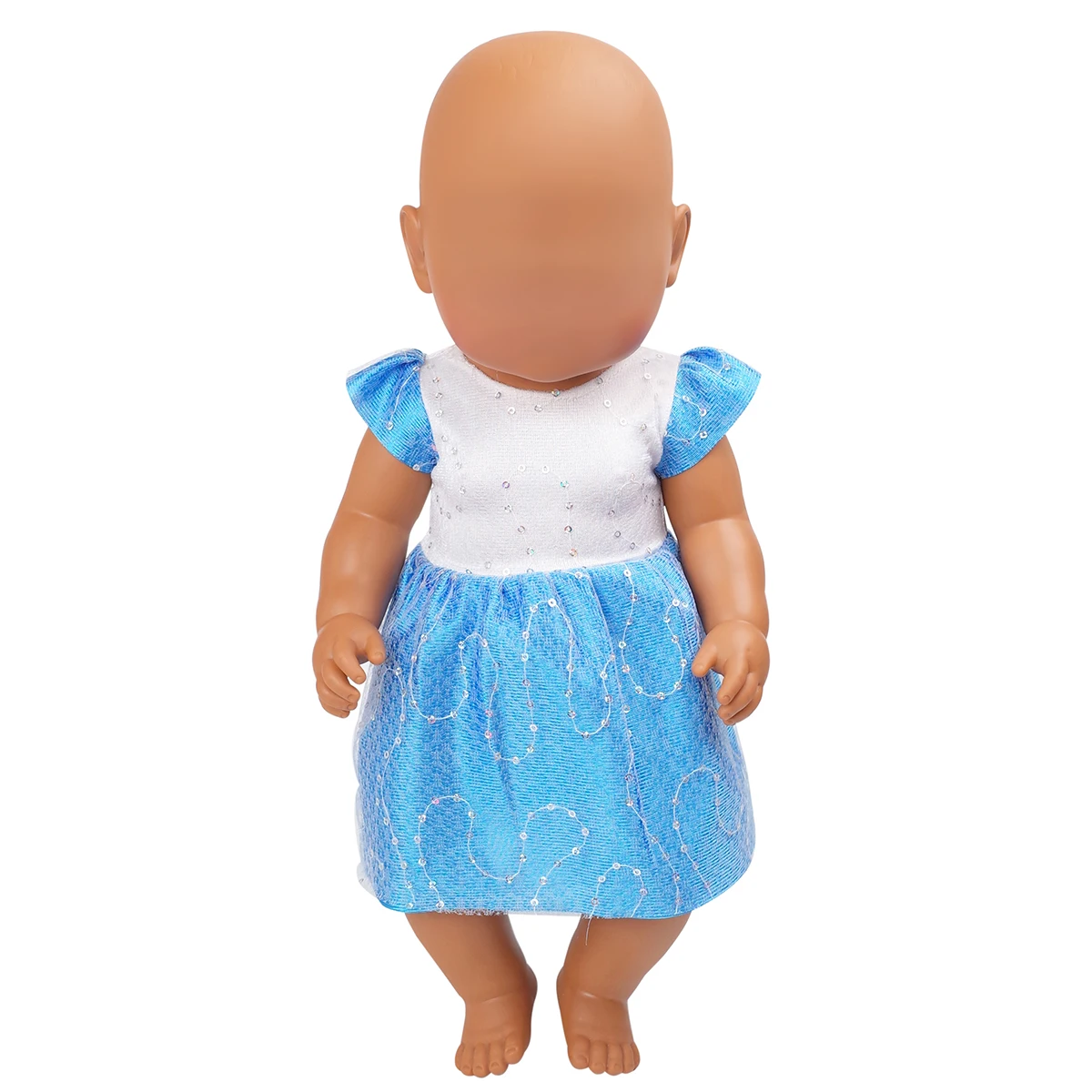 PellyBaby 43 см Одежда для новорожденных куклы платье аксессуары комплект|Куклы| |