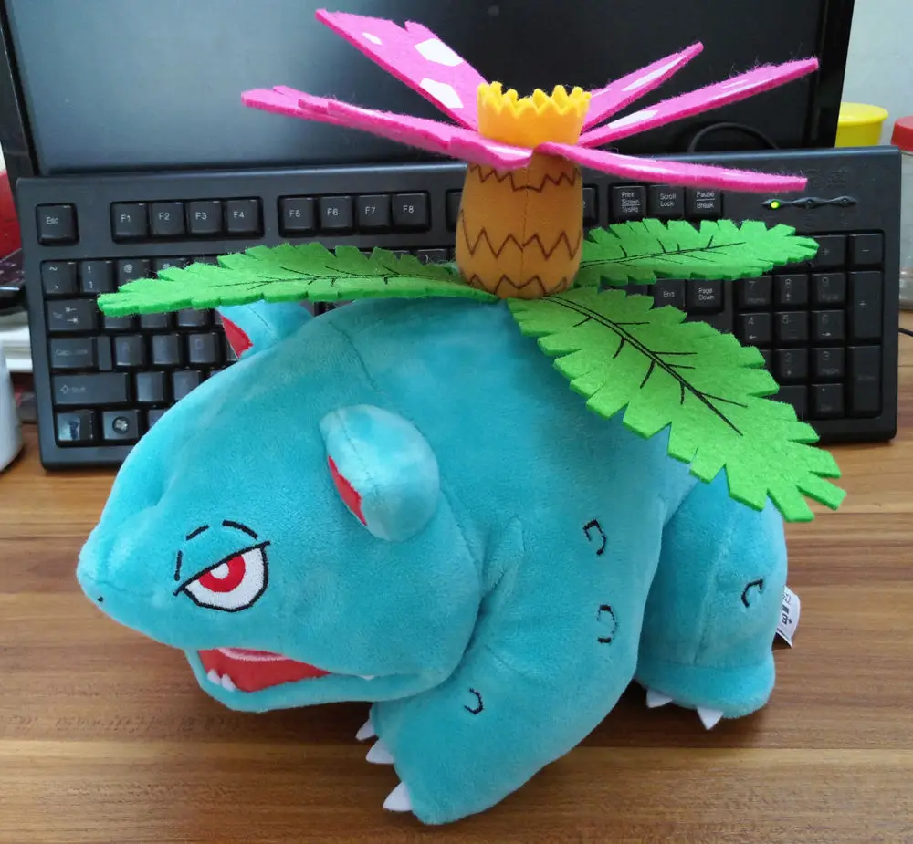 Tomy Venusaur плюшевая игрушка кукла большая 8," Новинка