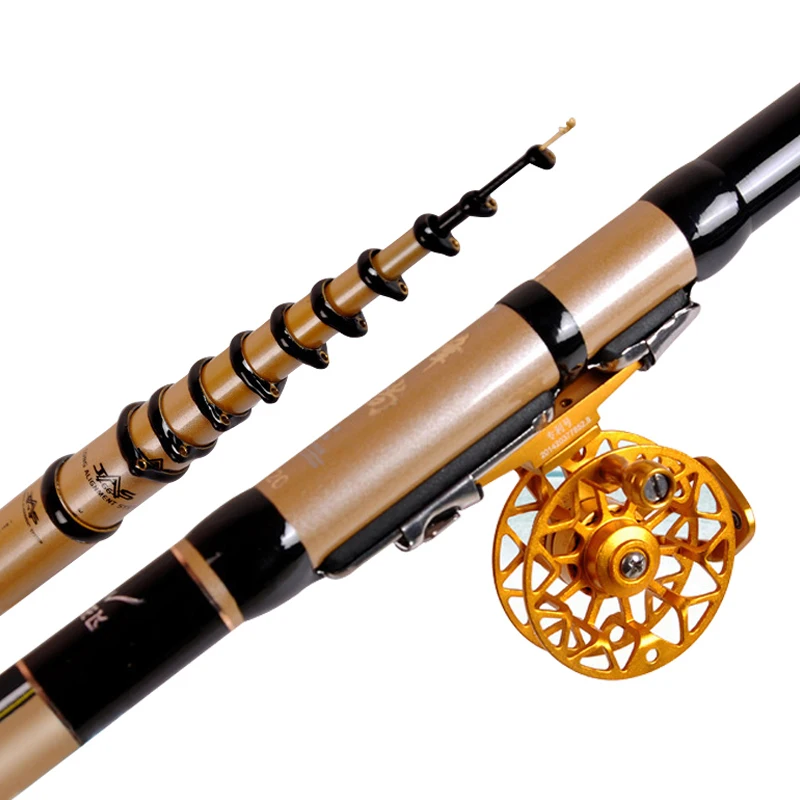 

Ultra-light portable high-carbon telescopic fishing rod 3.3m-7.6m fishing dual-use fishing rod outdoor bait fishing rod sale