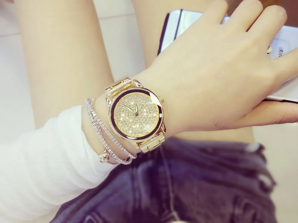 Роскошные часы для влюбленных, женские модные наручные часы из нержавеющей стали, женские часы Relojes Mujer BS, креативные женские кварцевые часы