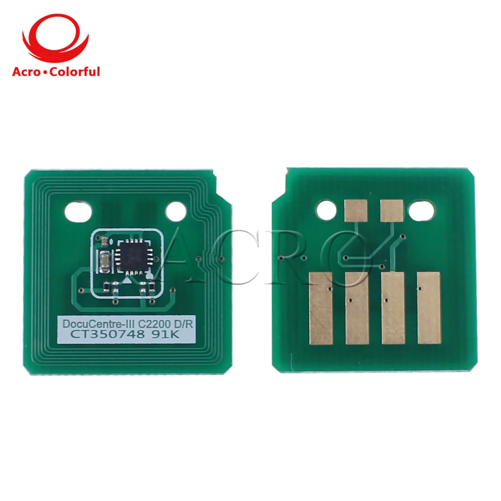 2 комплекта C2200 чип совместимый тонер чип для Xerox DocuCentre III C2200 C2205 C3300 C3305 картридж для лазерного принтера чип