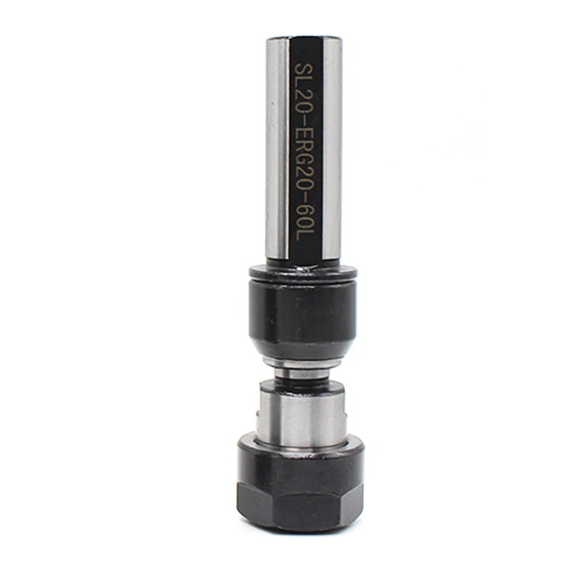 

Powerful collet chuck SL20 ERG20 ERG25 SL25 ERG20 60L Floating flexible ERG floating tap shank extension rod for lathe machine