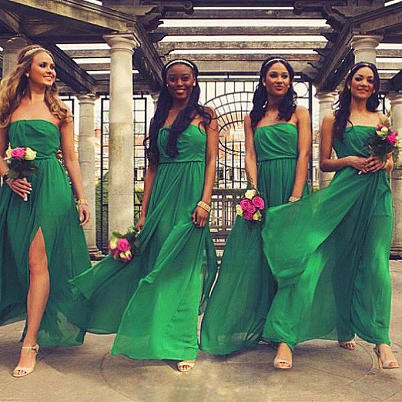 Buy Ever Pretty Long Chiffon Junior Emerald Green