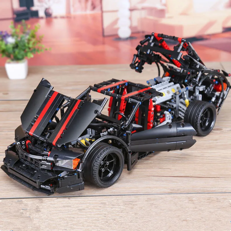 XingBao 07003 блок 1916 шт. креативный MOC Technic серия Assassin X19 набор образовательных строительных блоков Кирпичи Игрушки Gif