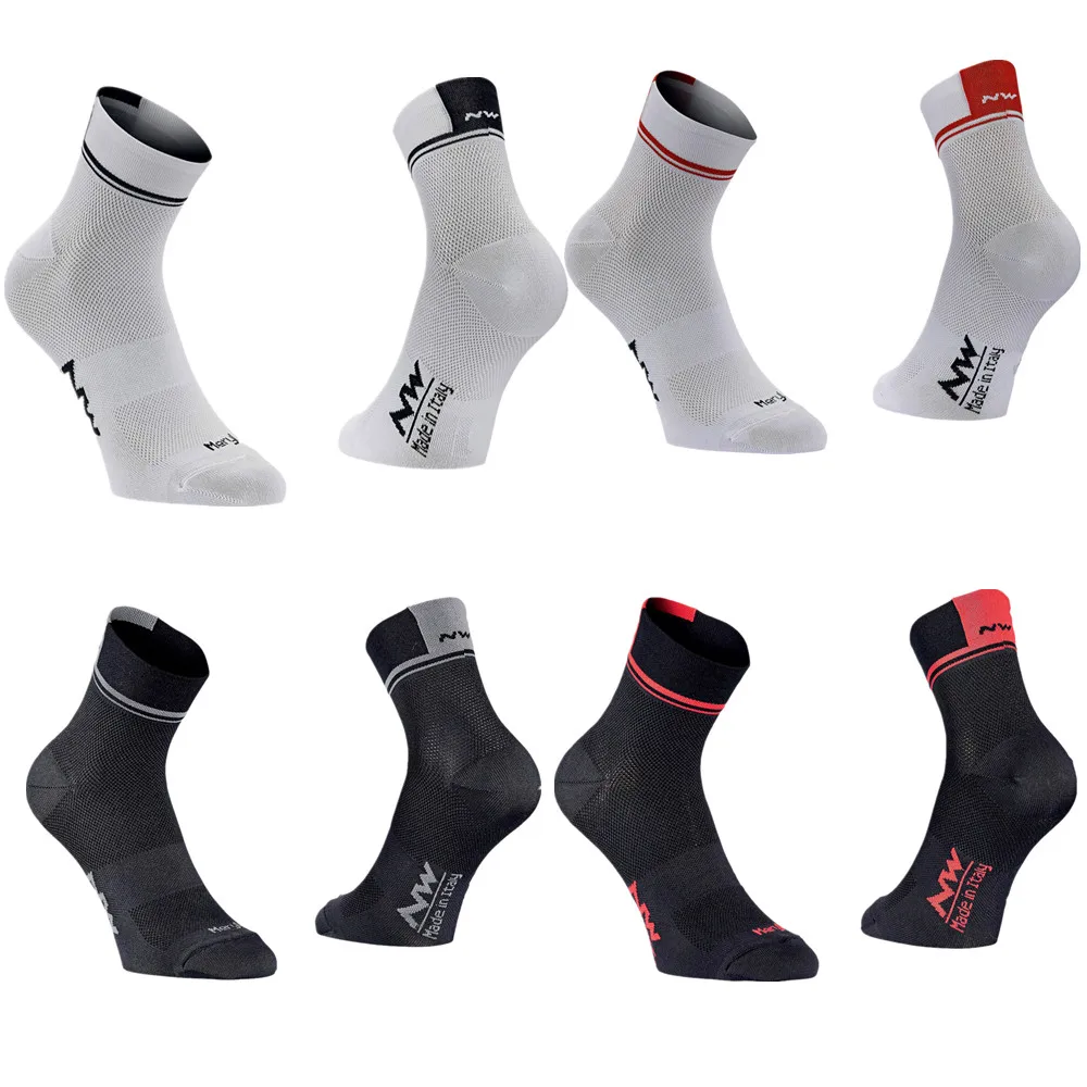 5 Color Summer Nylon Outdoor Sports Cycling Socks Men Women Breathable