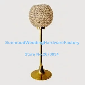 

Golden crystal chandelier centerpieces for wedding table center decorative