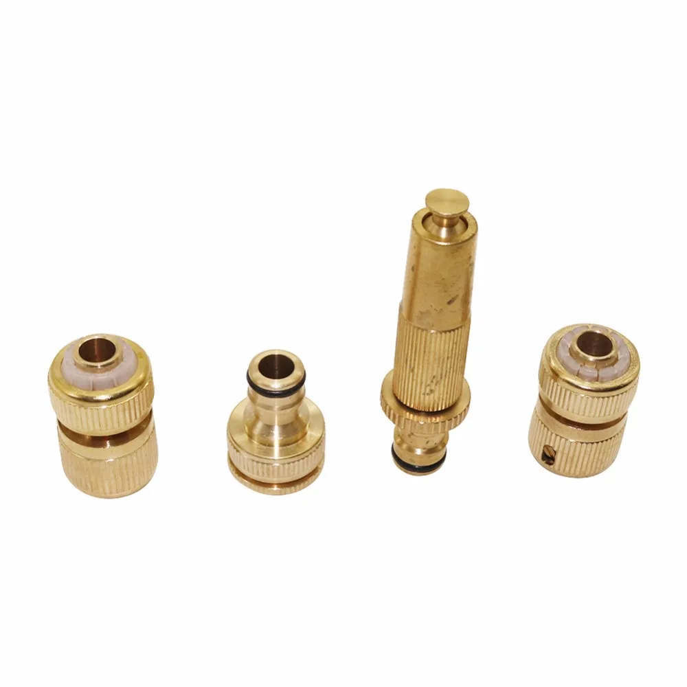 1 set High pressure copper Straight water gun with Faucets Standard