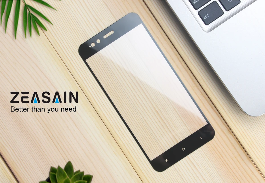 2 Pack Original ZEASAIN Screen Protector For Xiaomi Mi5X MiA1 M5X Mi 5X A1 Xiomi 5X A1 Full Cover Tempered Glass 9H Glass Film (7)
