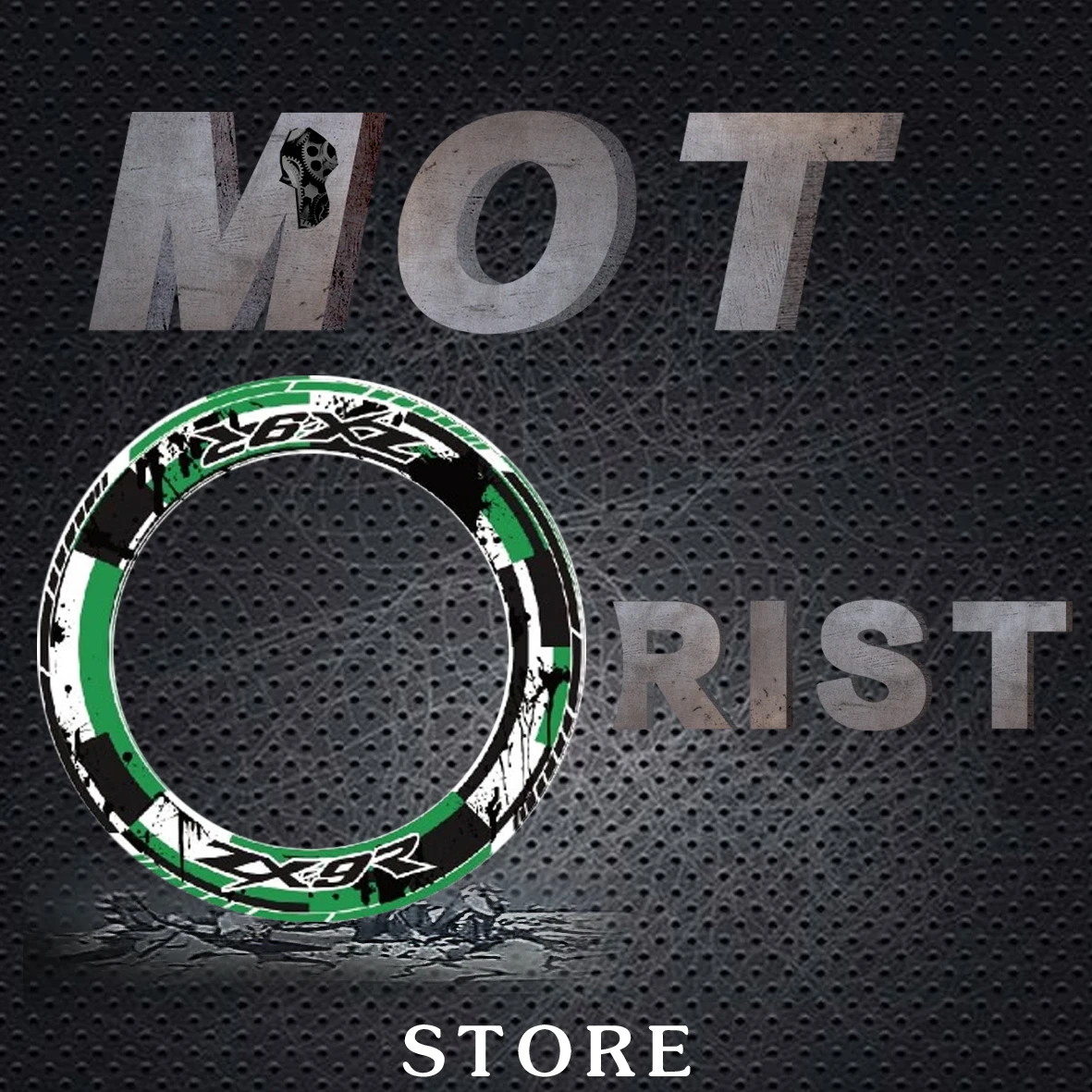 

a set of 4pcs Thick Edge Outer Rim reflective Sticker Stripe Wheel Decals Fit for KAWASAKI ZX-9R zx9r