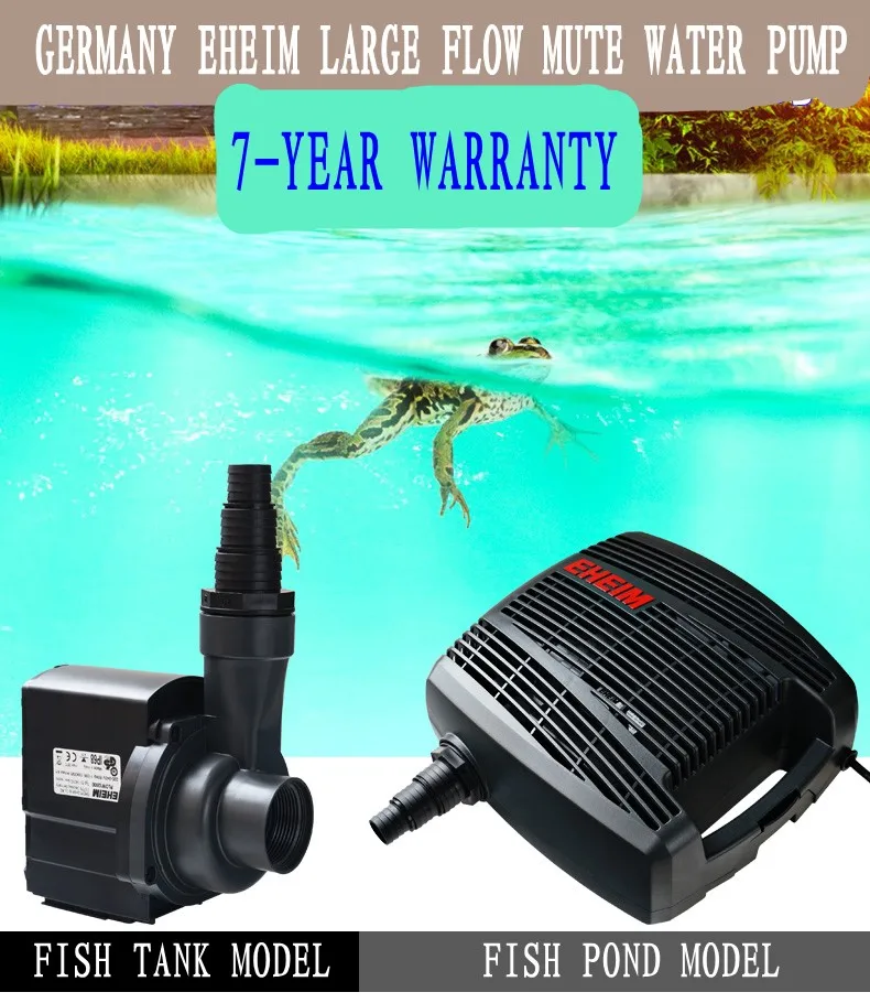 

GERMANY EHEIM 9000/12000 large flow mute submersible pump Circulating rainbow filter pump for fish tank and fish pond