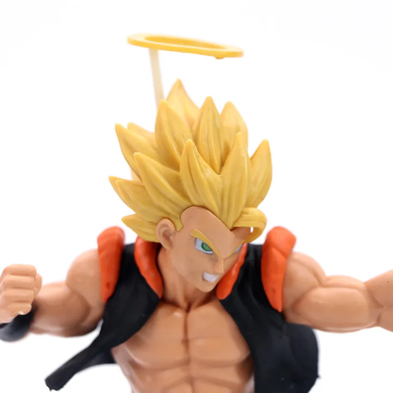 Аниме Dragon Ball Z Gogeta Вегета Сон Гоку Fusion Angel Aura Super Saiyan Chocolate figuation Com фигурка ПВХ Модель DBZ