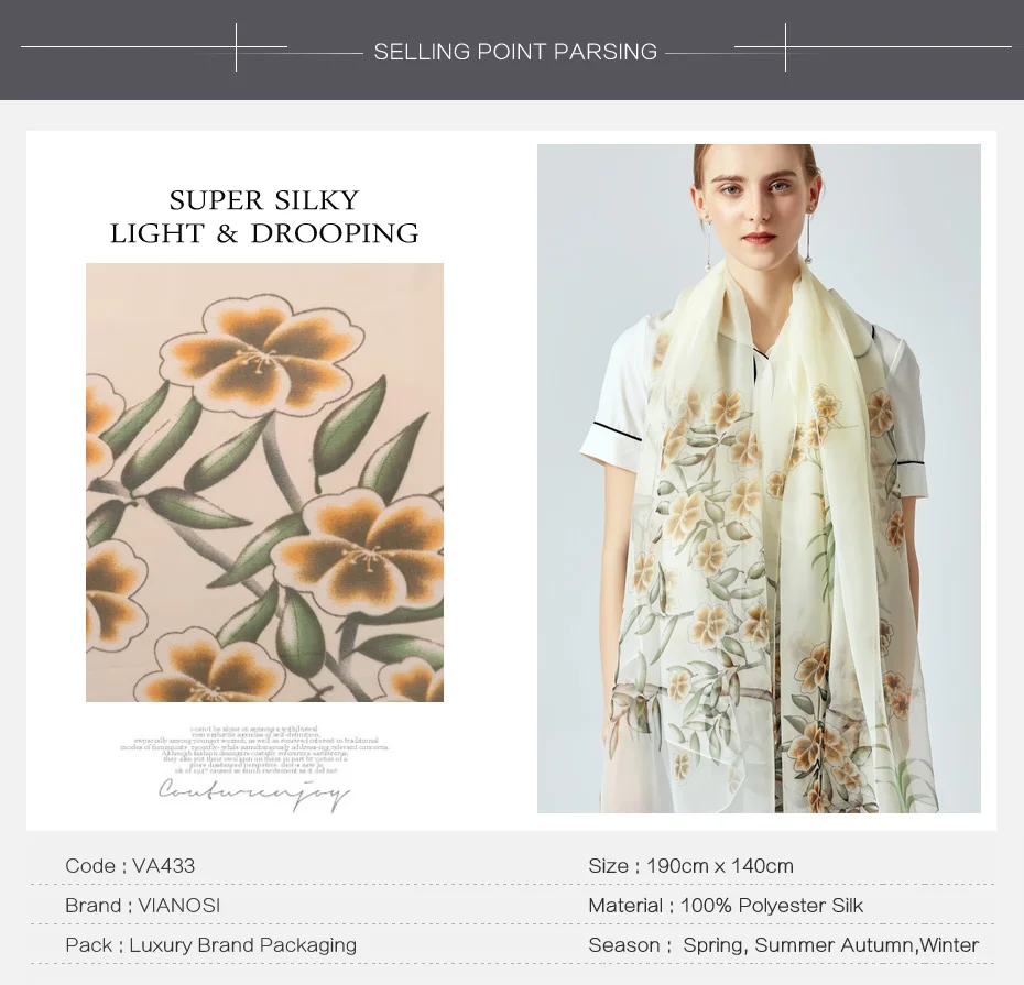 2 scarves for ladies