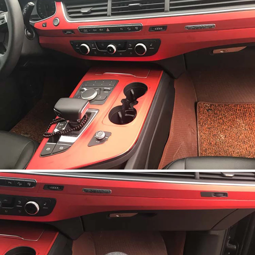 Для Audi Q7 2005 2019 внутренняя панель Центрального управления Ручка двери 3D/5D