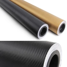 30cmx127cm 3D Carbon Fiber Vinyl Car Wrap Sheet Roll Film Car Stickers and Decals Motorcycle Car Styling Accessories 12 Colors