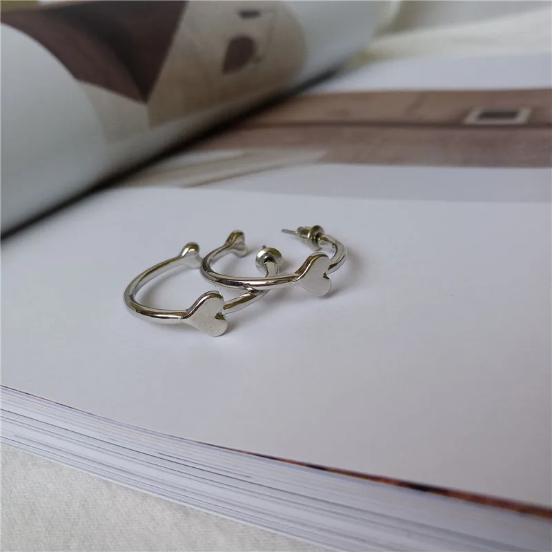 Соблазнительные полукруглые серьги подвески ювелирные изделия|earrings fashion|heart love