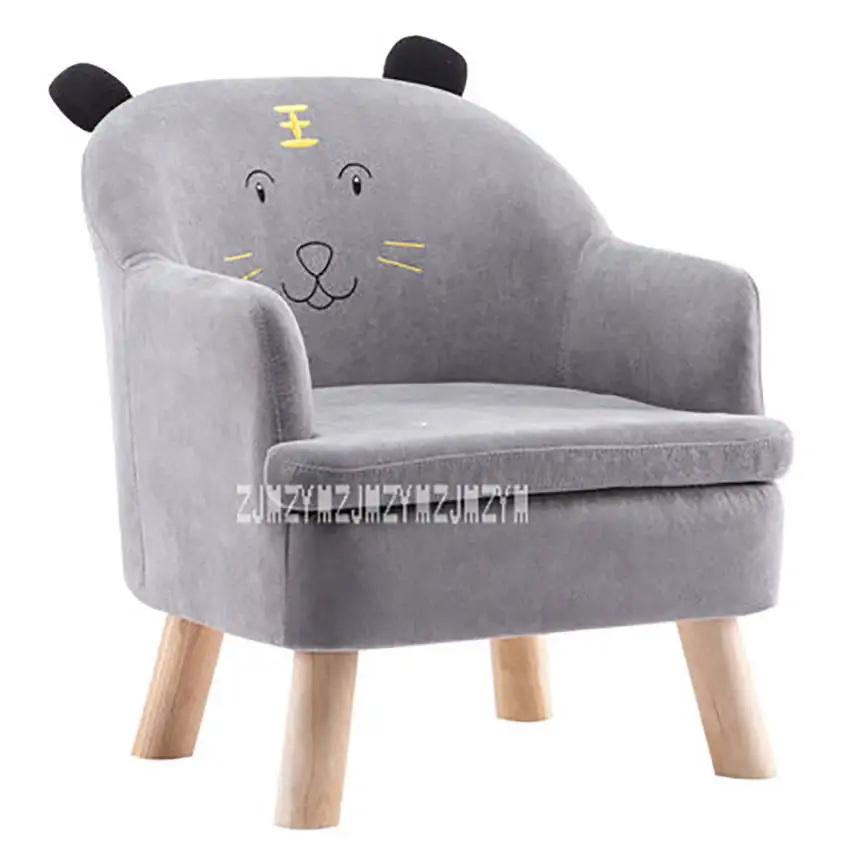 S203 детский ленивый диван животное мультфильм детский диван Съемный Малыш Bean мешок моющийся стул для чтения детская мебель, деревянная рамка - Цвет: Q