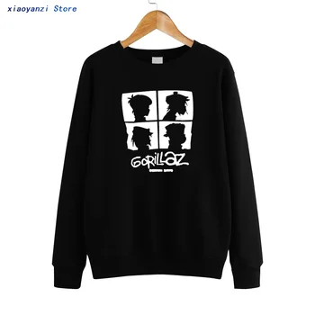 

Winter Autumn Women Gorillaz Sweatshirts hakaKhan Noodle Murdoc Russel Pullovers Women Hoodies Ringe Female Sweatshirt EUU-453